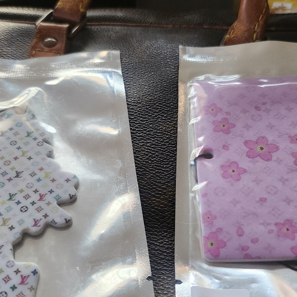 Louis Vuitton Monogram and Floral Car Air Fresheners